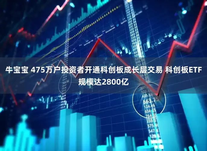 牛宝宝 475万户投资者开通科创板成长层交易 科创板ETF规模达2800亿